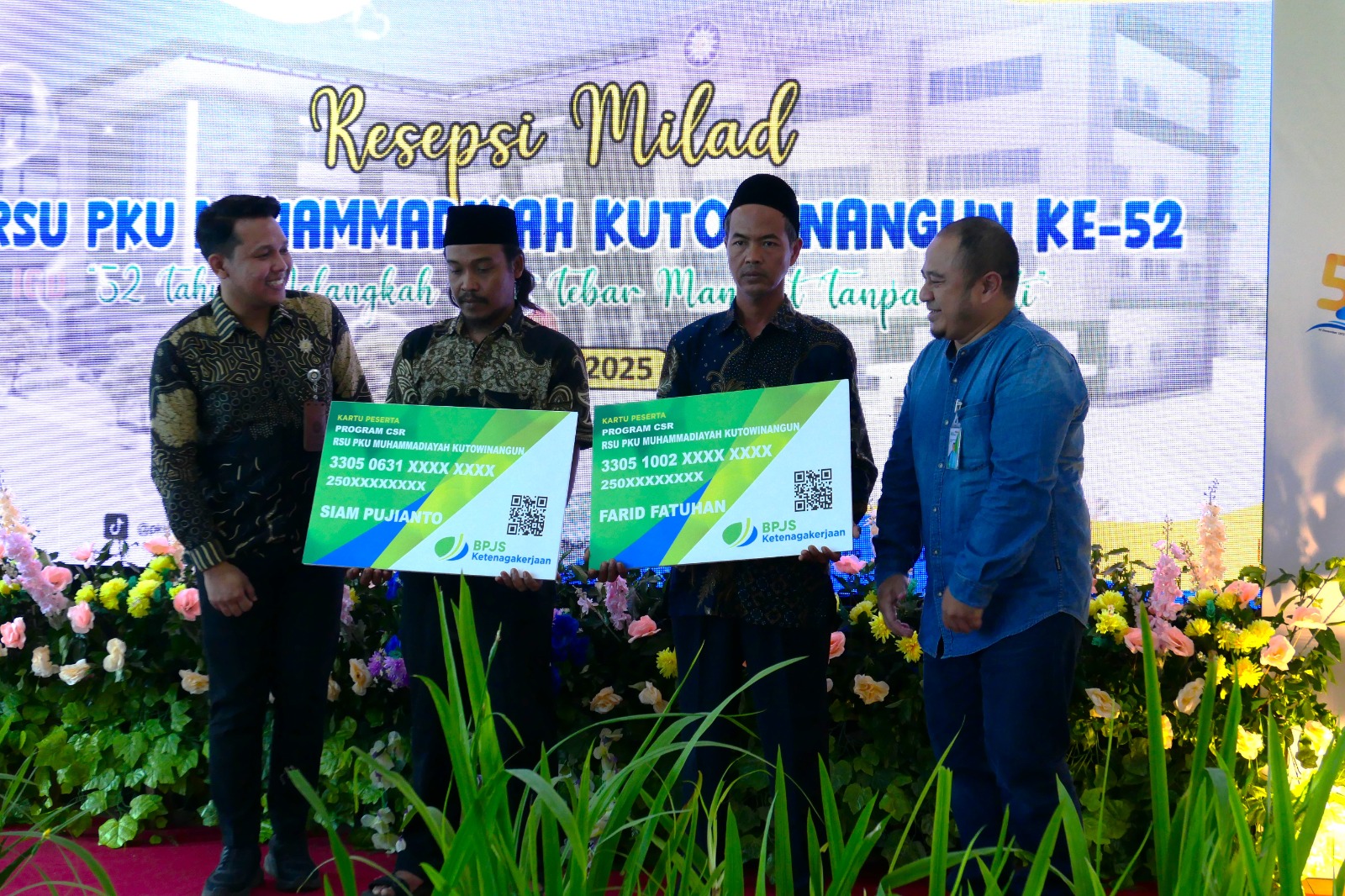 18 Januari 2025, RS PKU Muhammadiyah Kutowinangun Salurkan CSR Melalui Program BPJS Ketenagakerjaan